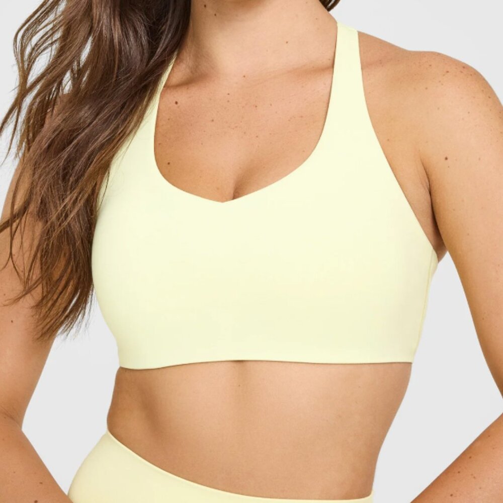 oner active pastel yellow bra